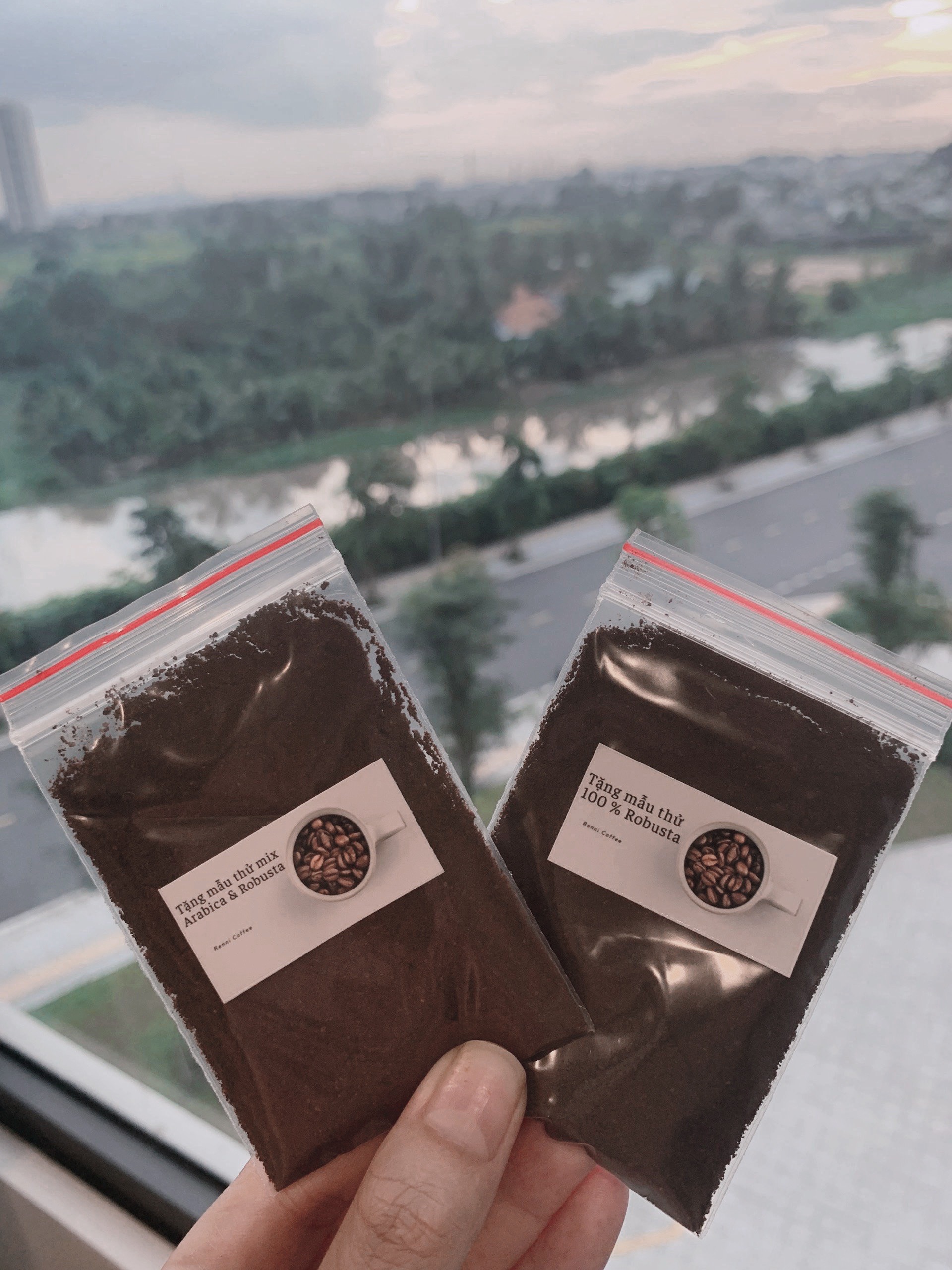 Mẫu thử cà phê rang xay nguyên chất 20g