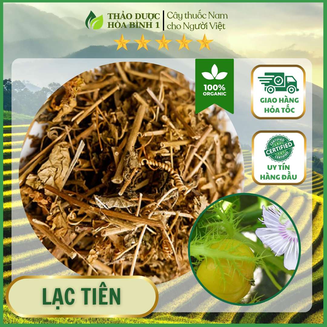1kg Lạc tiên khô thơm sạch giúp an thần ngủ ngon sâu giấc.