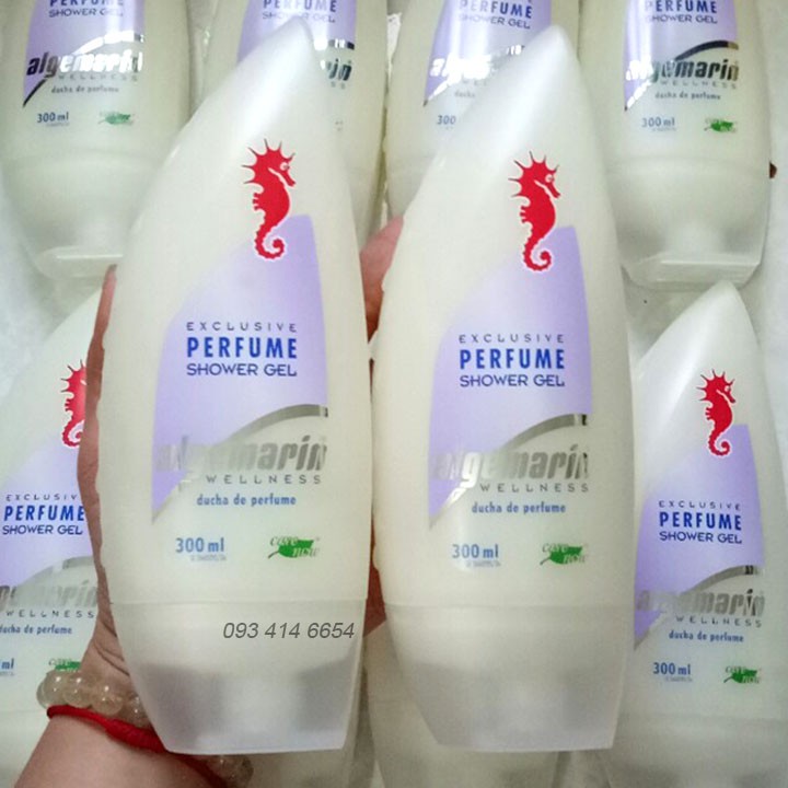 Sữa tắm cá ngựa algemarin perfume
