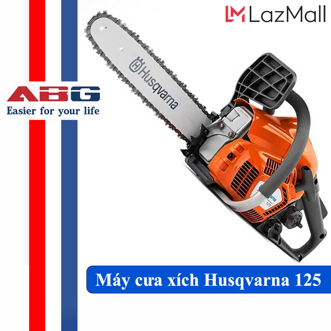 ABG Husqvarna 125 | Máy Cưa Xích Cầm Tay Mini Trọng Lượng Nhẹ Khởi Động Dễ Dàng