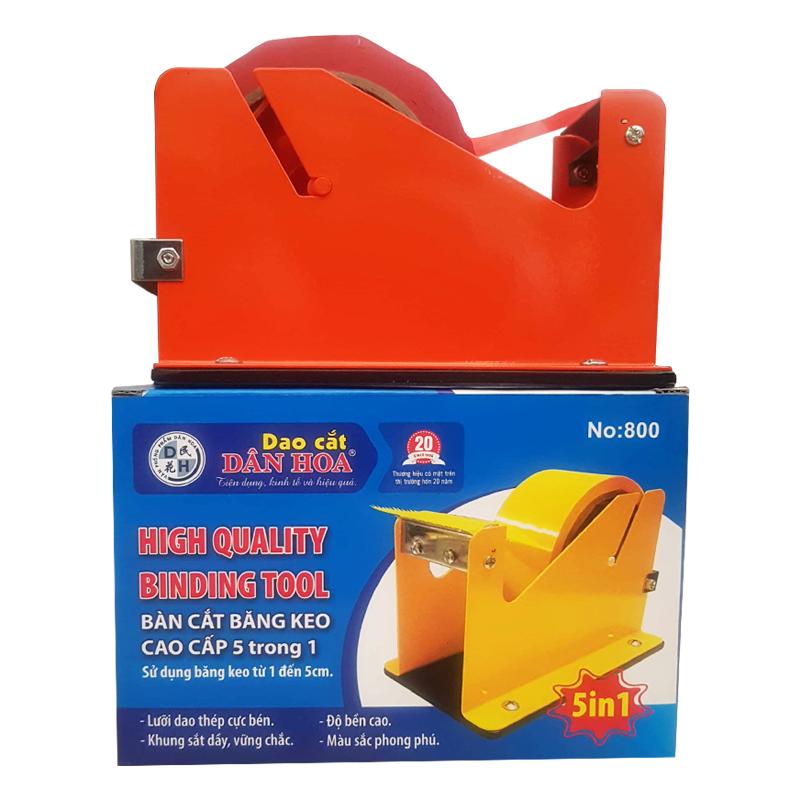 Dụng cụ cắt băng keo để bàn 5cm, Cắt keo để bàn bằng sắt DH800 Binding Tool