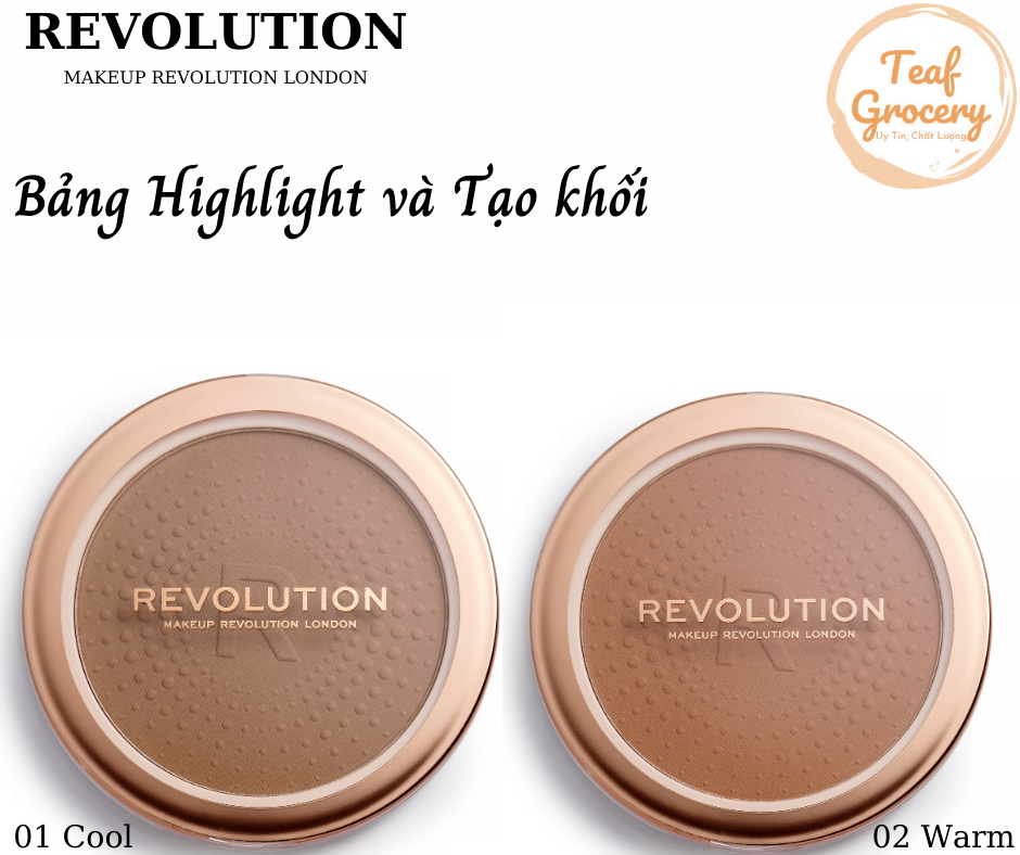 Phấn tạo khối - Makeup Revolution London Mega Bronzer