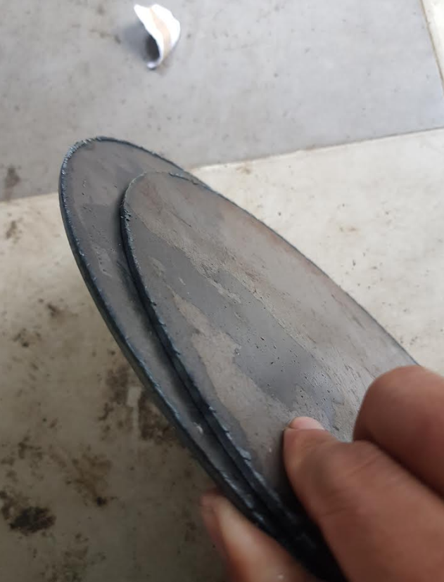 Sắt tấm tròn dày 5mm đường kính 20cm,30cm,40cm dùng làm đế xoay, bàn xoay