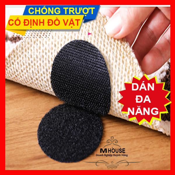 Combo 5 Miếng Dán Chống Trượt Thảm Lót Sàn Miếng Dán Cố Định Mọi Đồ Vật Giấy Dán Tường Tem Dán Đa Năng 6x4 cm