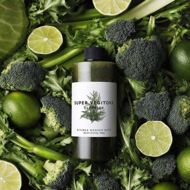 Sữa rửa mặt rau củ quả supervegitoks chính hãng