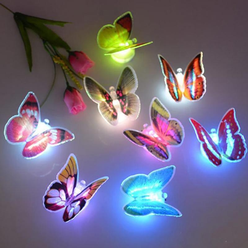 Đèn Led Ngủ Dán Tường Hình Bướm siêu đẹp