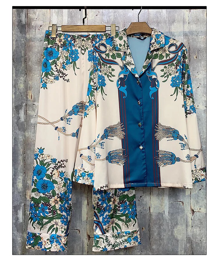 🌱bộ lụa mặc nhà ☘️đồ ngủ pijama lụa cao cấp siêu mát mềm mịn không nhăn không rút chỉ - elsa