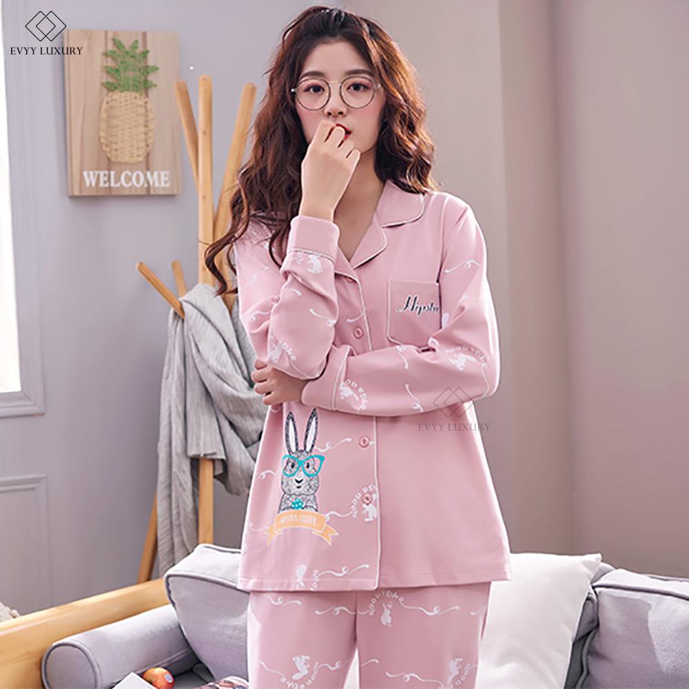 Pijama cao cấp, bộ đồ mặc nhà đẹp, đồ ngủ nữ kín đáo, pijama lịch sự, đồ mặc nhà sang trọng từ Evyy Luxury
