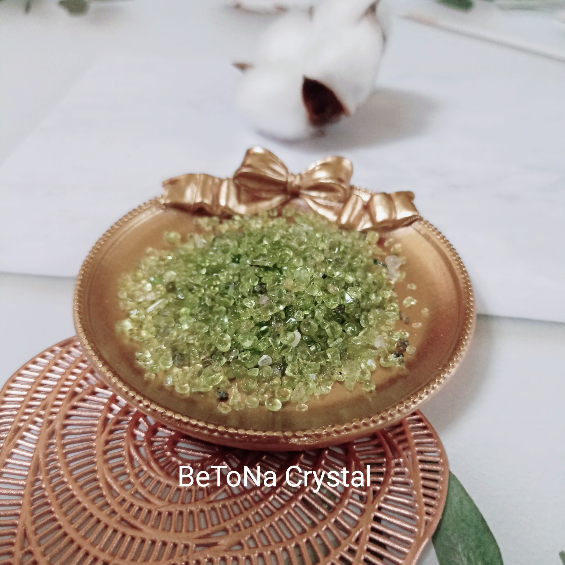 Đá Peridot nhuyễn đá thanh tẩy