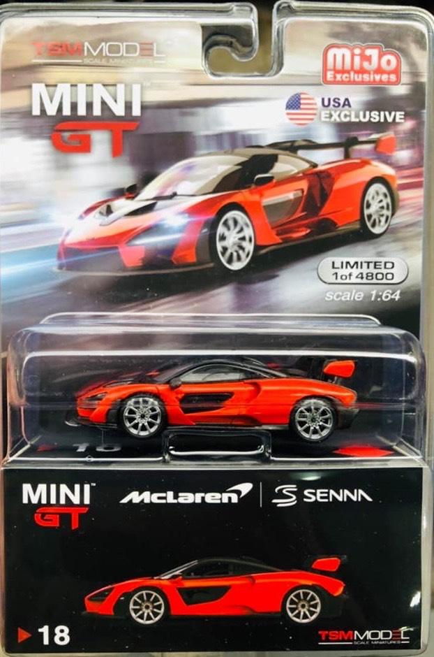 Xe mô hình minigt mc laren senna 1:64