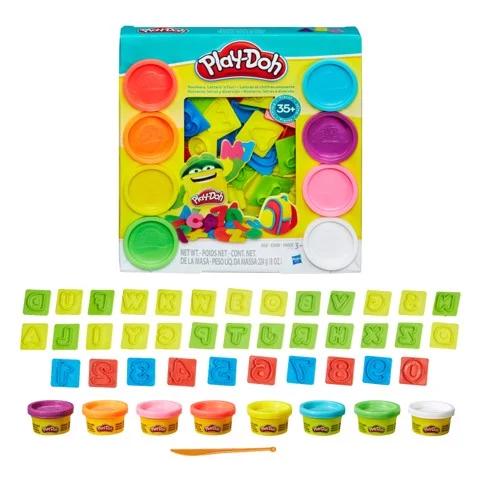 Bộ đồ chơi Hasbro đất nặn vui học cùng chữ và số Play Doh 21018