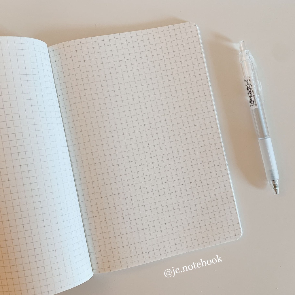 Sổ Dot Grid Chấm Bi / Ô Vuông size A5 / B5 - Sổ Làm Bullet Journal