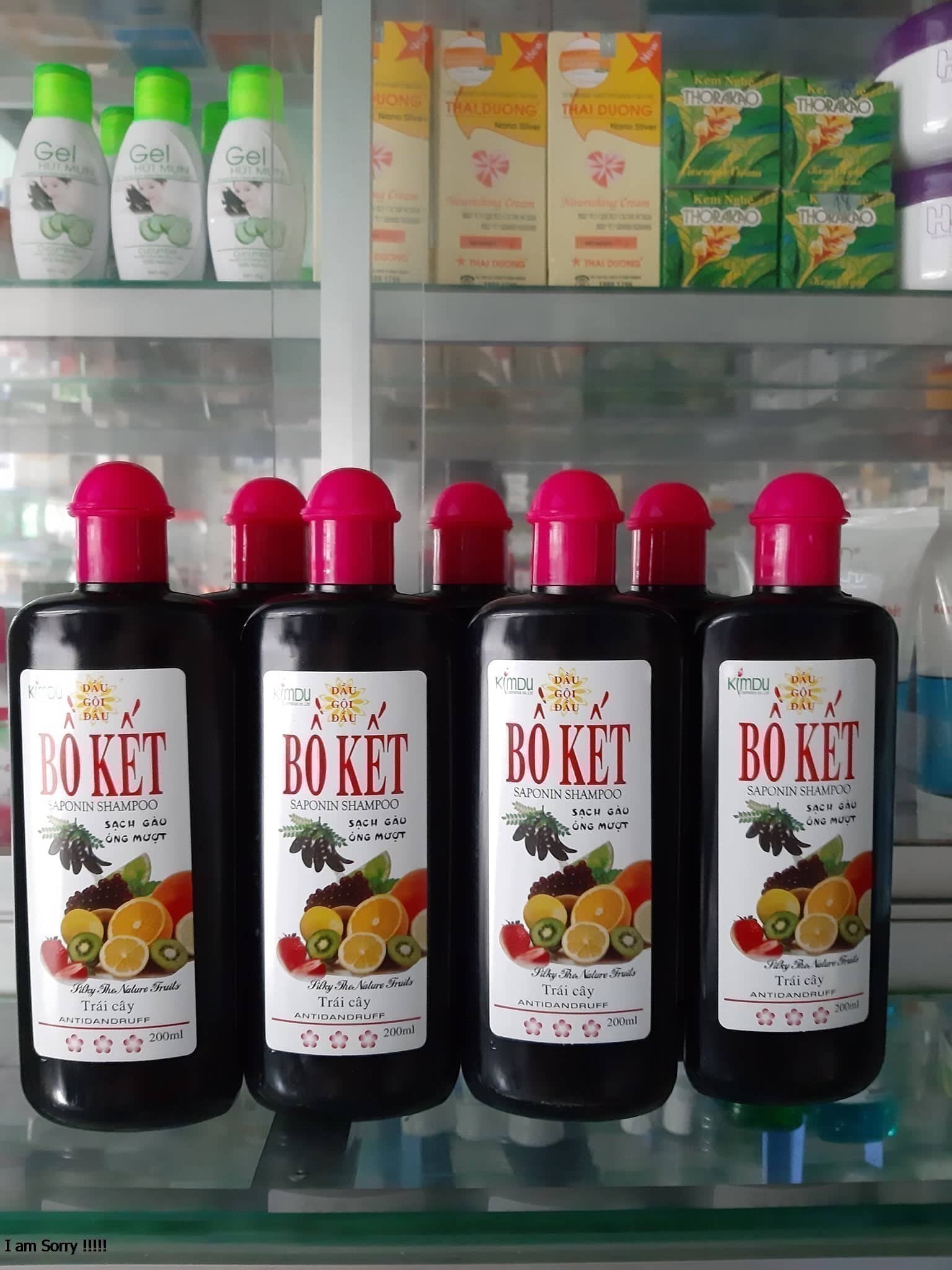 COMBO 2 CHAI DẦU GỘI ĐẦU BỒ KẾT  GIÚP SẠCH GÀU ÓNG MƯỢT. dt: 200ml