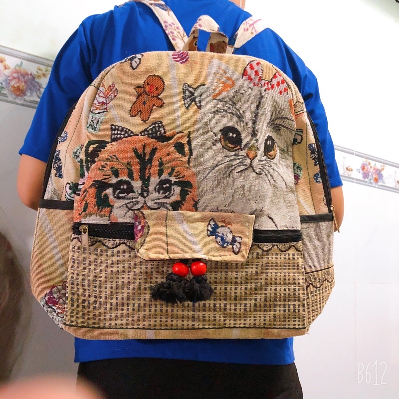Balo thổ cẩm loại trung