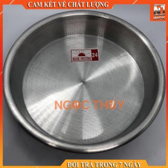 Khay Nhôm - Khay Tròn Nhôm - Xửng Nhôm tròn - mâm bơ nhôm tròn đủ size