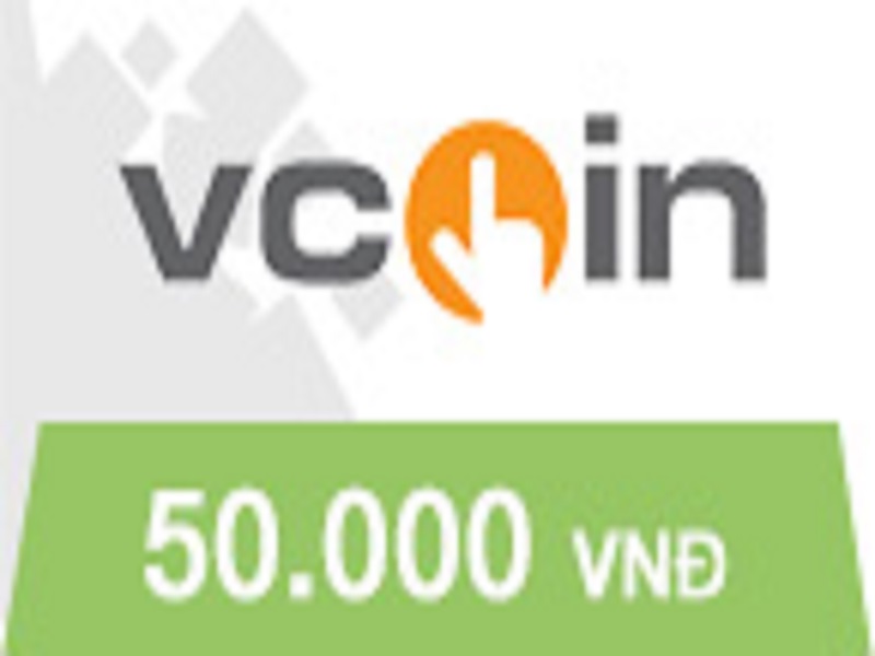 THẺ GAME VCOIN 50.000 VNĐ & PHÍ CHUYỂN