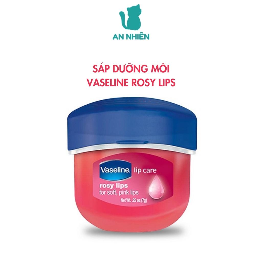 Sáp dưỡng môi mềm mịn Vaseline rosy lips 7g