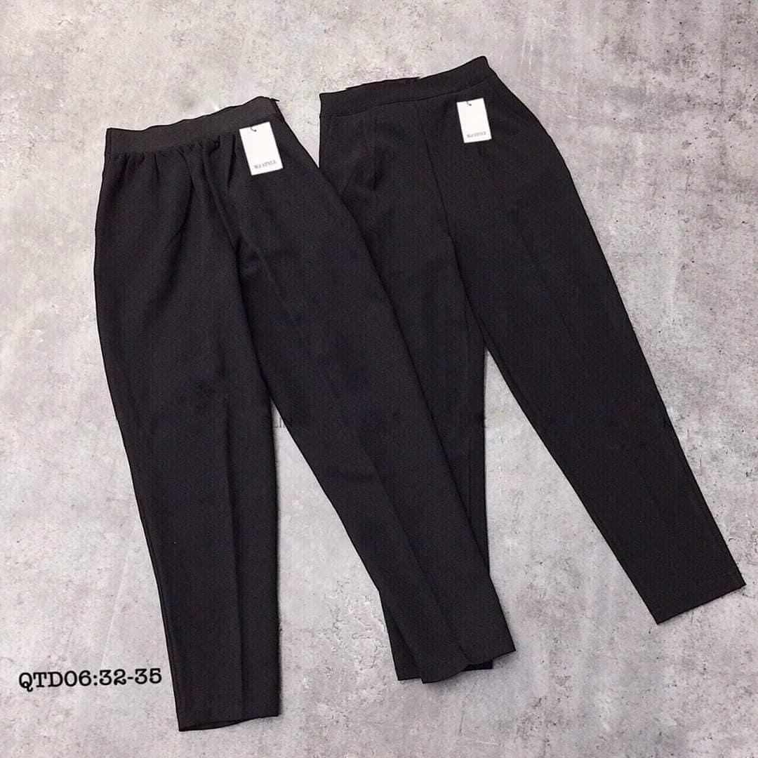 Quần tây lưng cao phối lưng thun phần sau . bigsize 32-36. mã qtd06