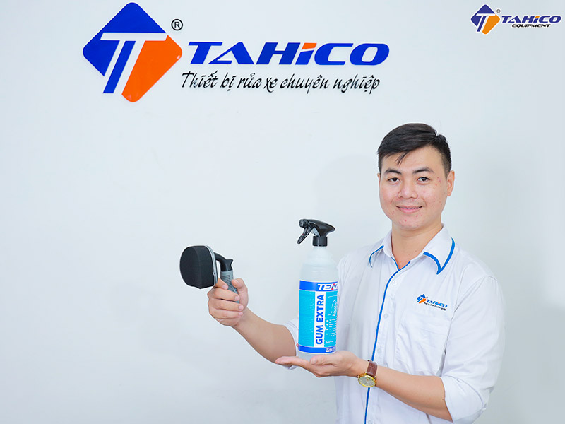 Dung dịch dưỡng làm bóng lốp Tenzi + Tặng mút quét lốp