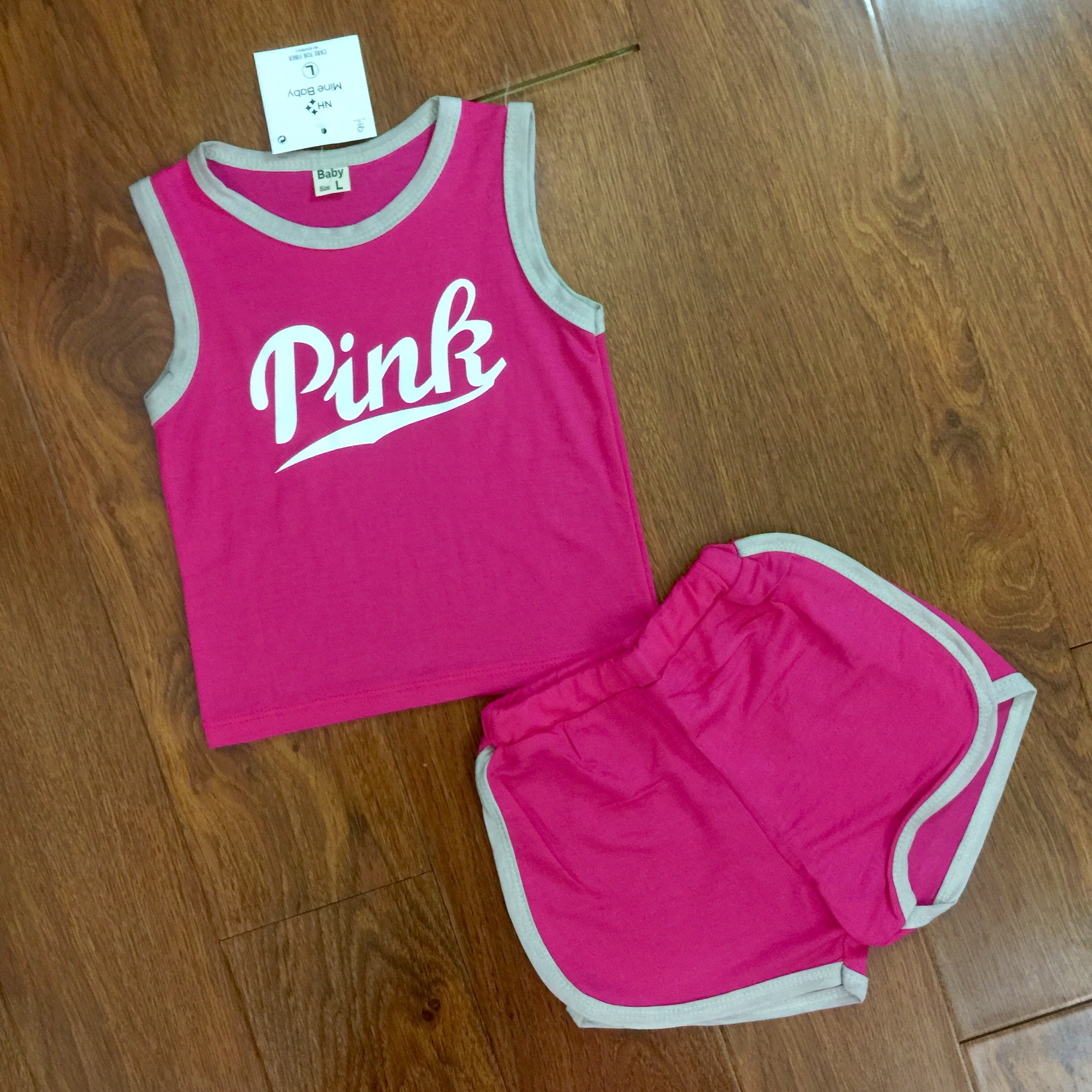 BỘ ba lổ CHẤT COTTON đũi siêu mát cho bé GÁI hàng đẹp ( 5-16kg ) ẢNH THẬT