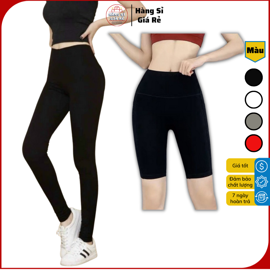 ❤️ GIÁ SỐC ❤️ Quần Legging Hàn Nâng Mông Tôn Dáng Gen Bụng Cạp Siêu Cao Siêu Co Giãn Chất Đẹp Hàng Loại 1 Không Bai Xù