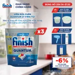 [LIVESTREAM] Combo 03 túi Viên Rửa Chén Bát Finish Powerball Quantum 21 viên