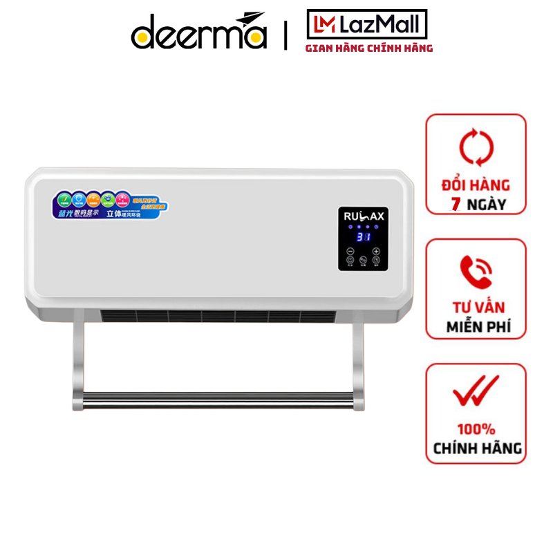 Máy sưởi mini deerma dem-nf03 - nhỏ gọn tiện lợi/ gốm sưởi amoi- quạt sưởi thông minh/ máy sưởi treo tưởng rulax/ máy sưởi td2000