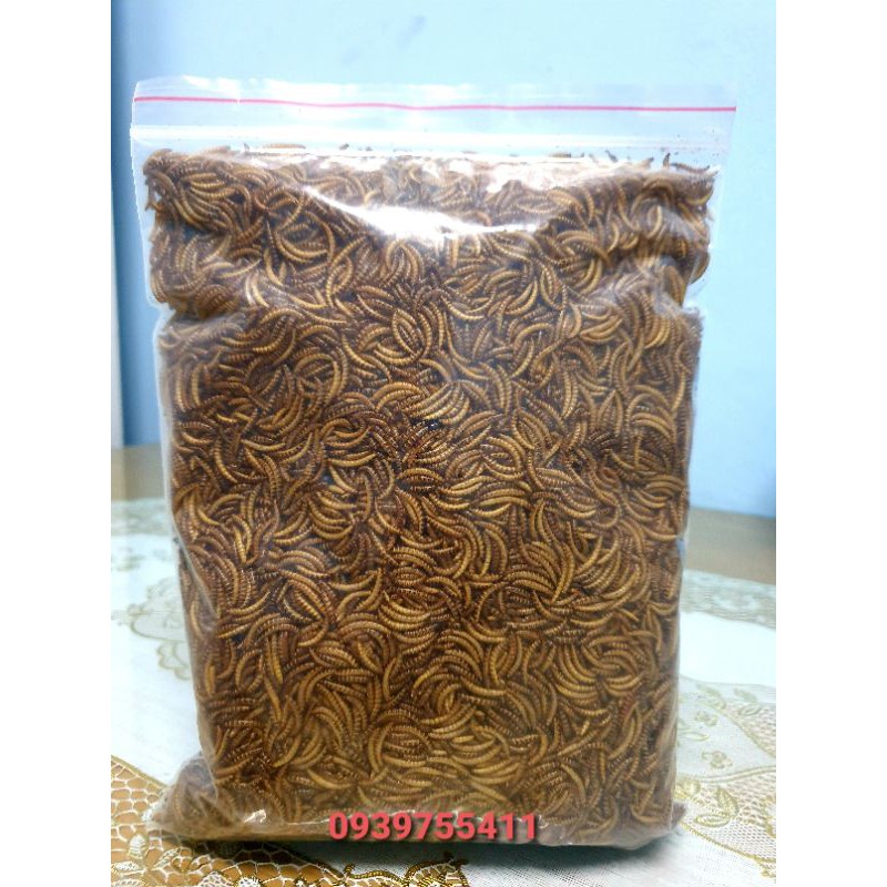   SIÊU RẺ  100G SÂU GẠO SẤY KHÔ THỨC ĂN GÀ CON sâu khô thức ăn cho chim chuột HAMSTER CHIM CẢNH 