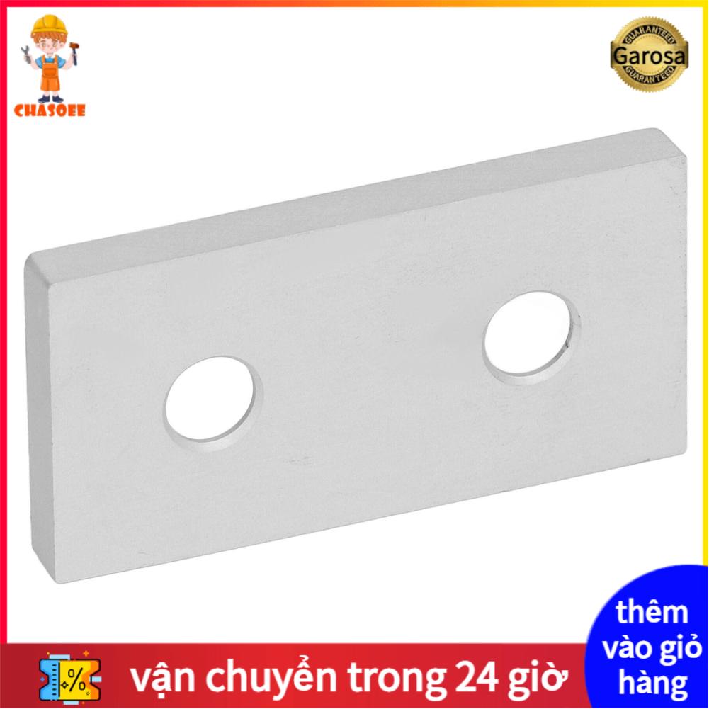 Aluminum Alloy End Cover, 10Pcs 2 Holes Easy To Install Anodized Aluminum Profile End Cap Non Fading for 3D Printers for Robot Projects