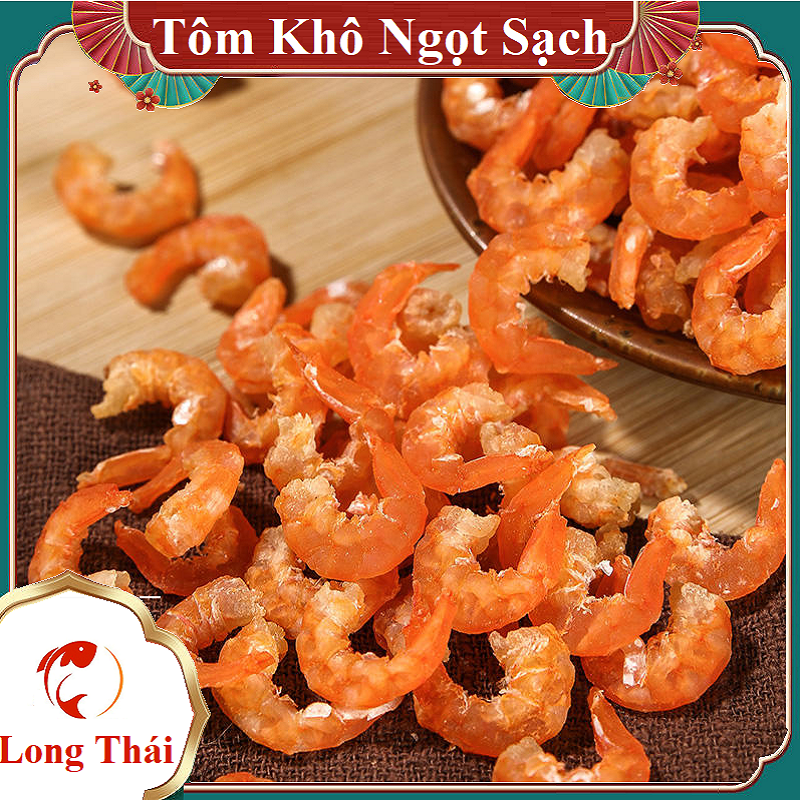 Tôm khô đất cà mau 1kg- tôm khô loại 1 - tôm khô đặc sản cà mau - tôm đất khô - long thái foos