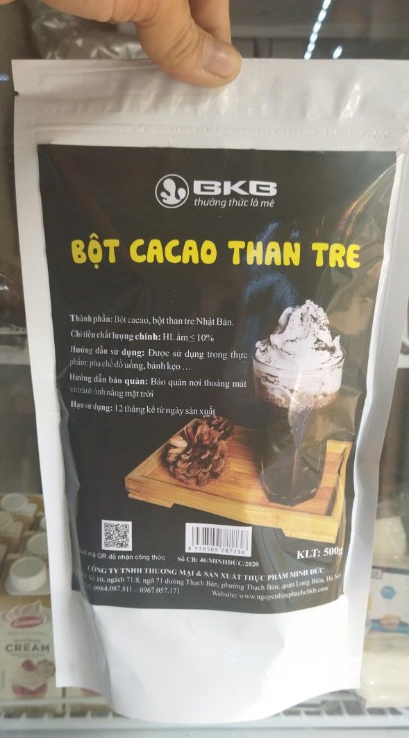 Bột cacao than tre