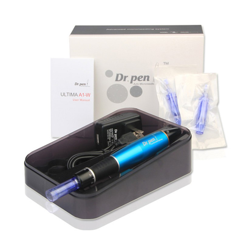 Máy phi lăn kim dr pen a1 - w có pin tích điện