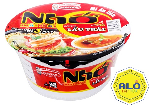 Mì lẩu Thái Nhớ mãi mãi tô 84g