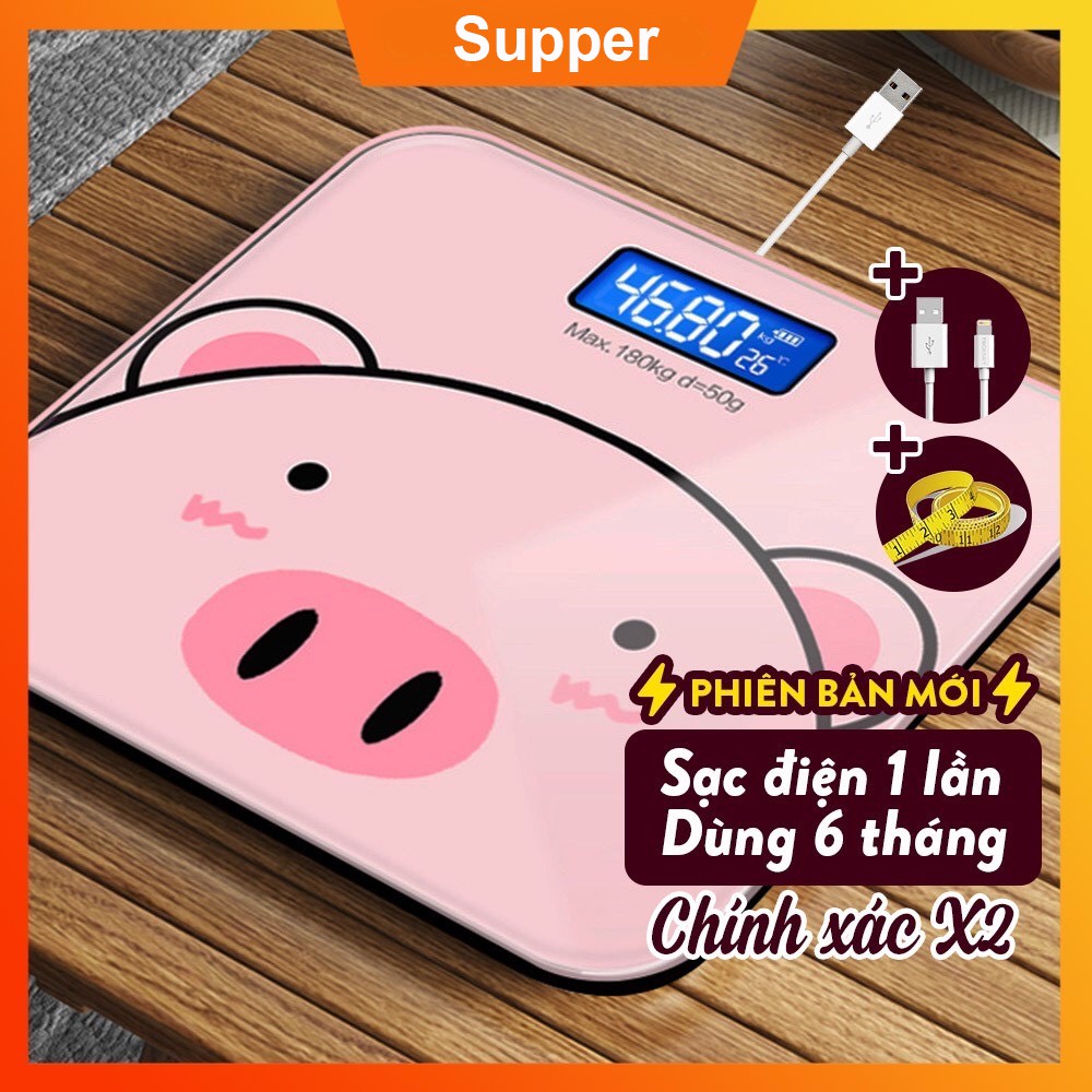 Cân Điện Tử + tặng kèm thước đo