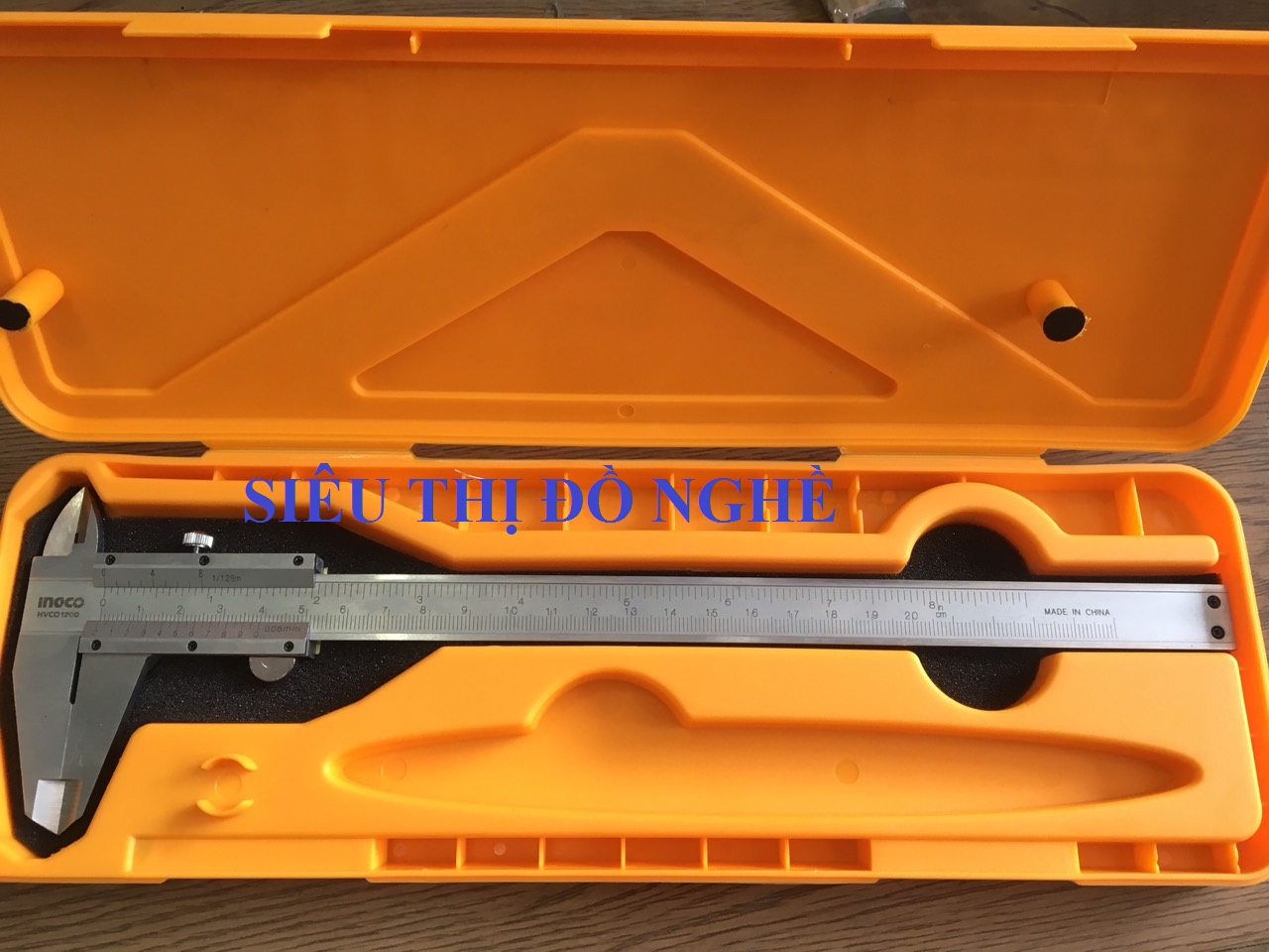 Thước kẹp 200mm ingco hvc01200