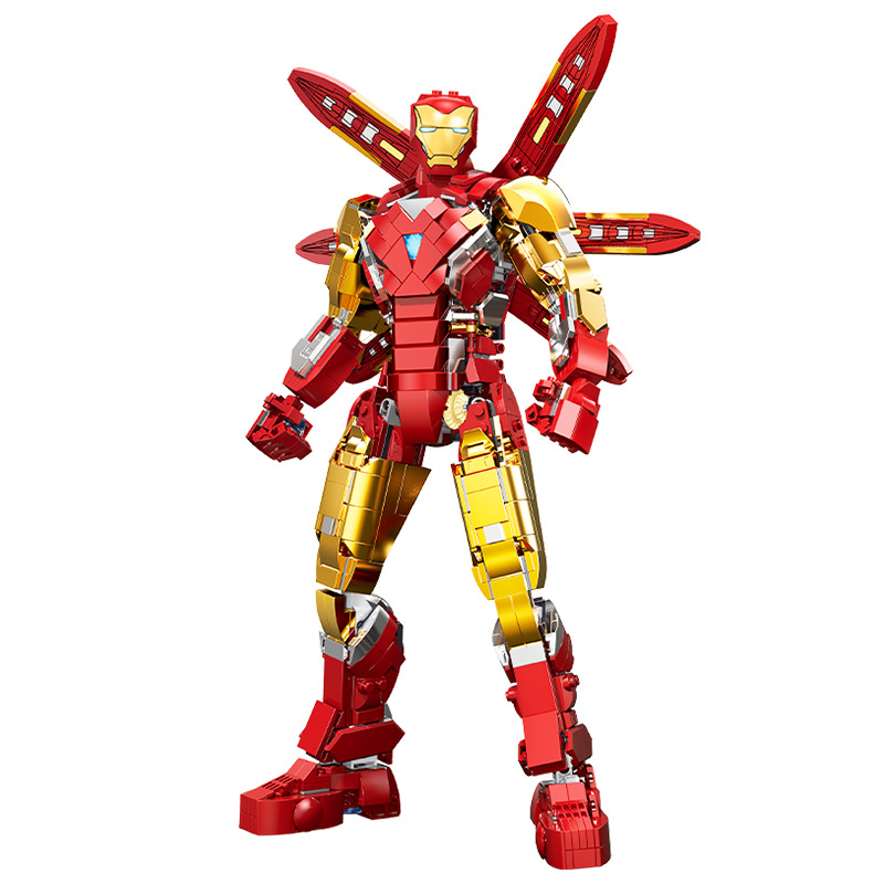 Lego Ironman Khổng Lồ Cực Đẹp 1399 Chi Tiết, Nhân Vật Người Sắt Iron Man,  Đồ Chơi Ghép Hình Lắp Ghép Lego | Lazada.Vn