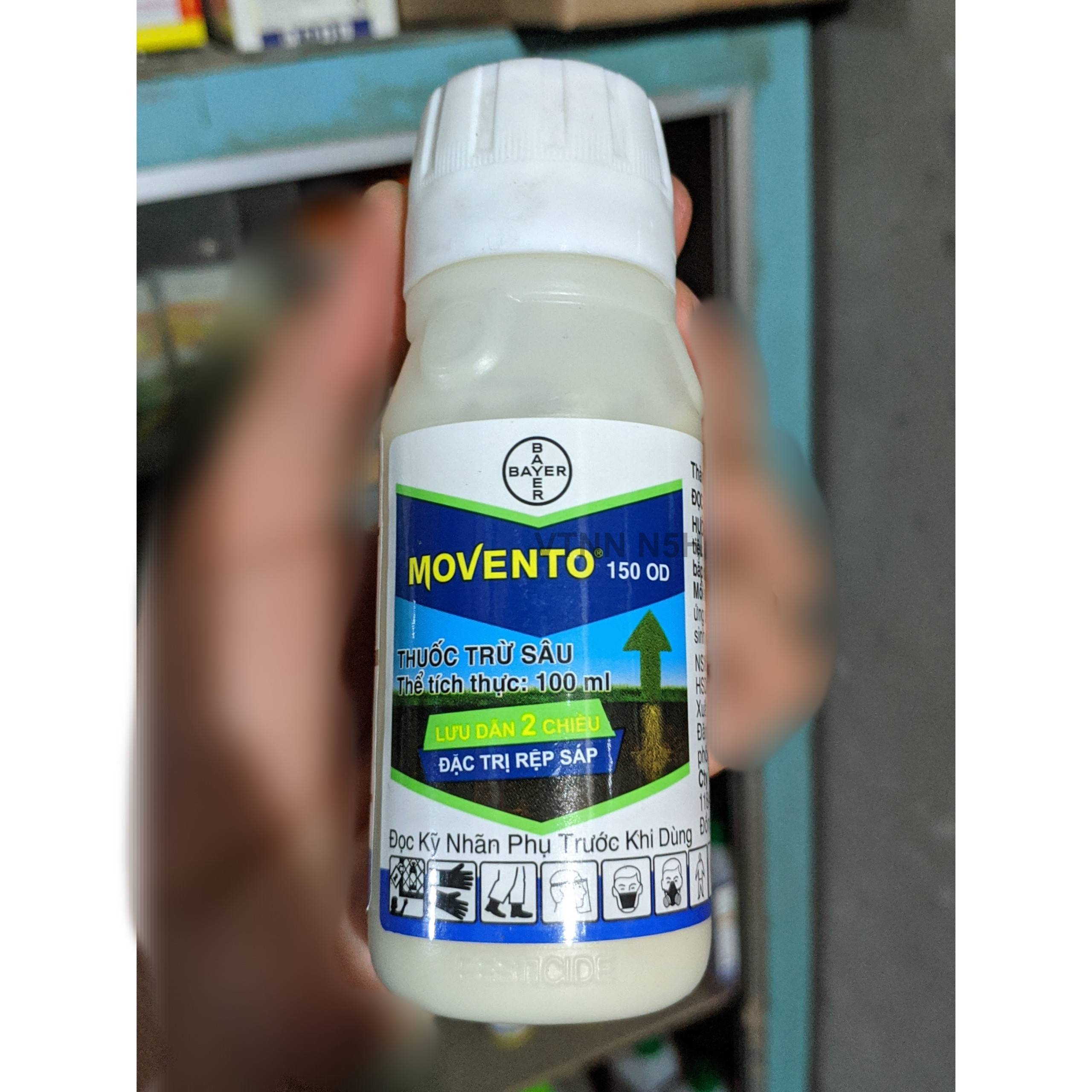 Sieu pham LƯU DẪN MOVENTO 150OD 100ml - Chế phẩm diệt côn trùng sau đục quả bưởi, rệp sáp, bọ trĩ - Lưu dẫn 2 chiều rễ thân lá