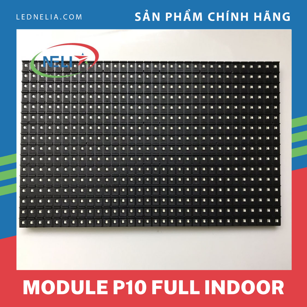 [Chính Hãng] Module p10 full indoor hãng LLR mắt led 2835 - kích thước 160x320mm