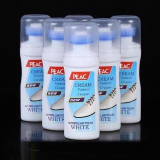 Nước Vệ Sinh Giày Plac MINSU 100ml Đầu Cọ Làm Sạch Giày Đánh Bay Vết BẩnVết Ố Vàng Mà Không Cần Giặt
