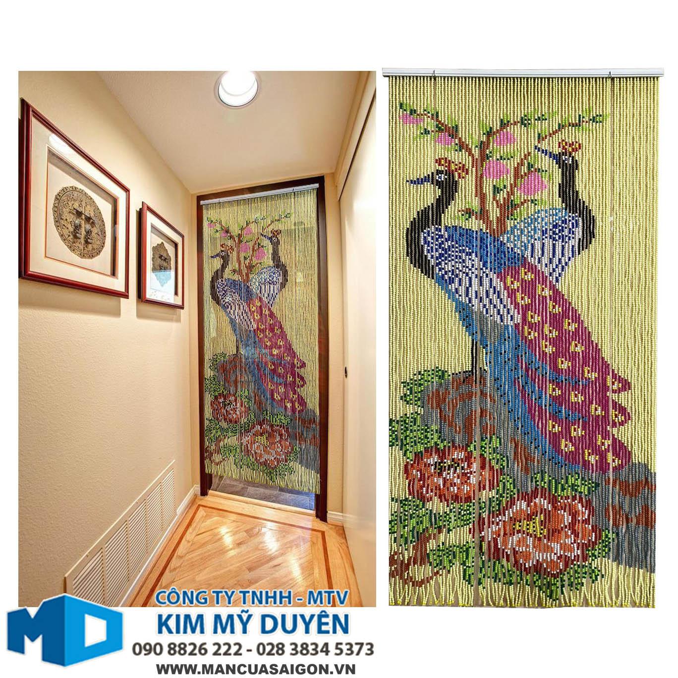 [HCM]Màn hạt nhựa con công 499 (Công ty Kim Mỹ Duyên)