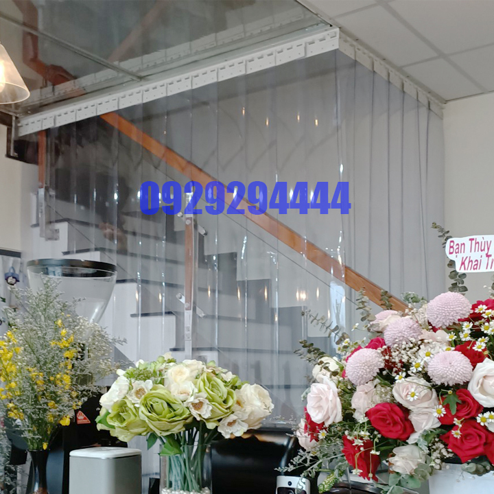 Rèm nhựa ngăn lạnh điều hòa