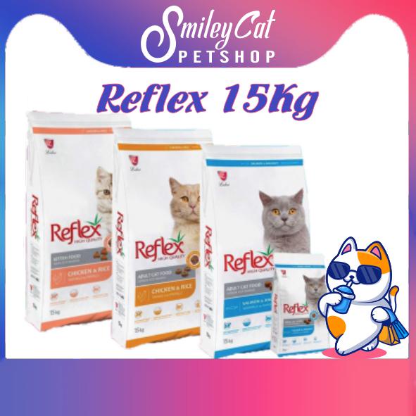 Hạt cho mèo reflex bao 15kg - hạt dinh dưỡng cho mèo