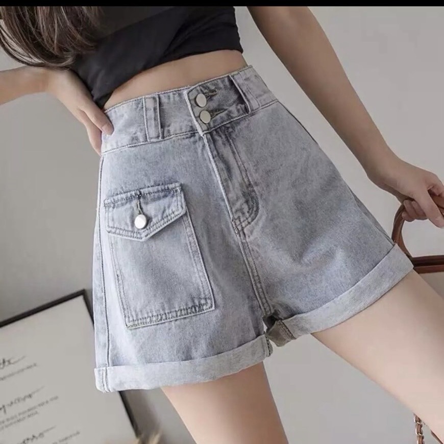 Quần short jean thời trang cao cấp nữ humanfashion , quần sọt cao cấp nữ j30