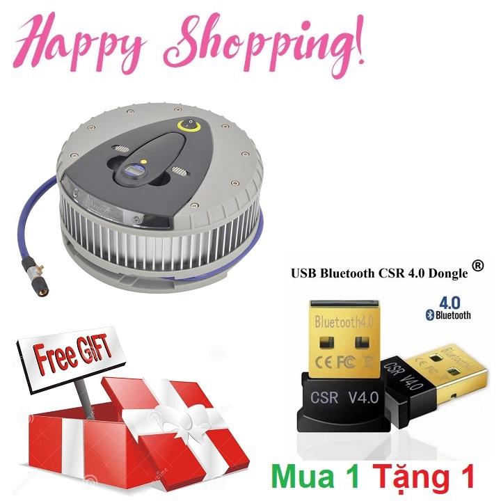 Dòng bơm lốp ô tô cao cấp Michelin 12260 bơm ô tô thông minh Tặng kèm Usb thu Bluetooth 4.0 cao cấp Dongle SR7