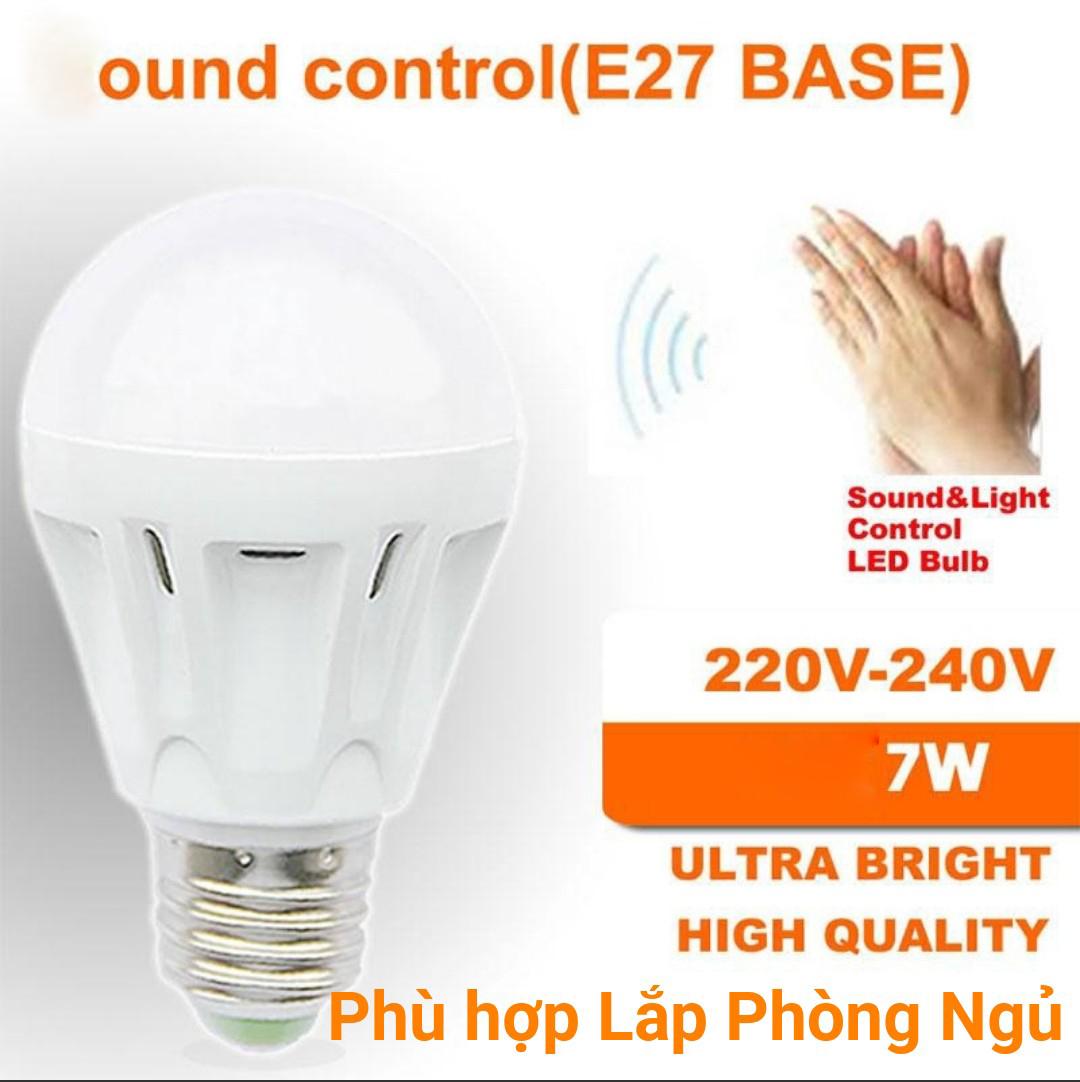 Bóng đèn led cảm ứng âm thanh 7w