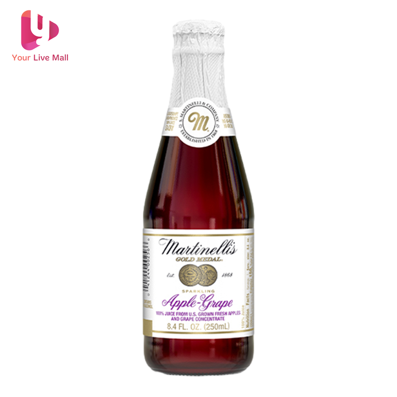 Nước Ép Táo Nho Martinelli's Sparkling Apple-Grape (250ml) date 04.2025