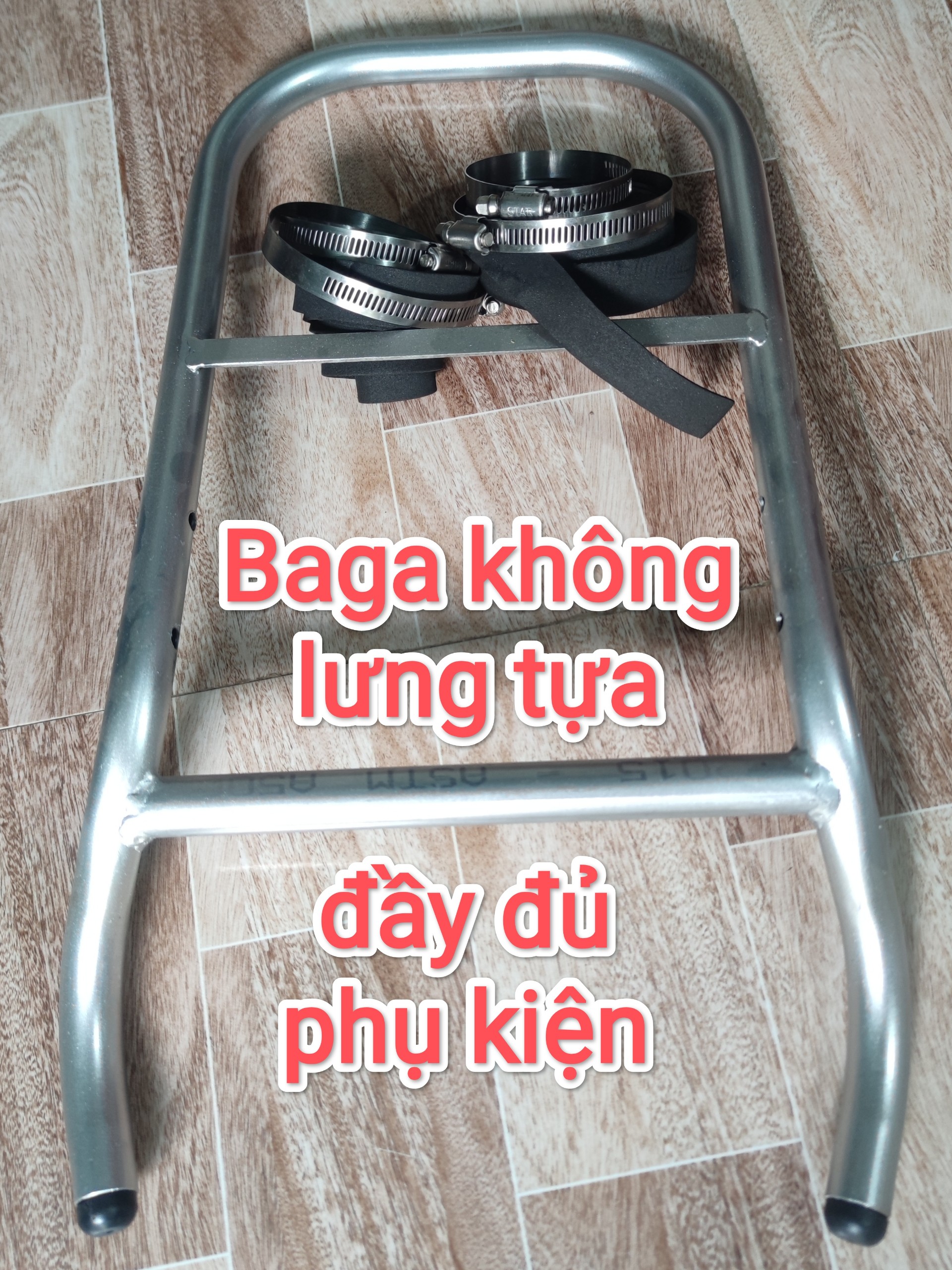 Đế baga rời 16TP, dùng cho xe Sirius thường cản gang ,sirius FI cản gang,ware RSX fi, alpha,S, future neo, Dream,Axelo,ware RS,Ware 110,Blade.