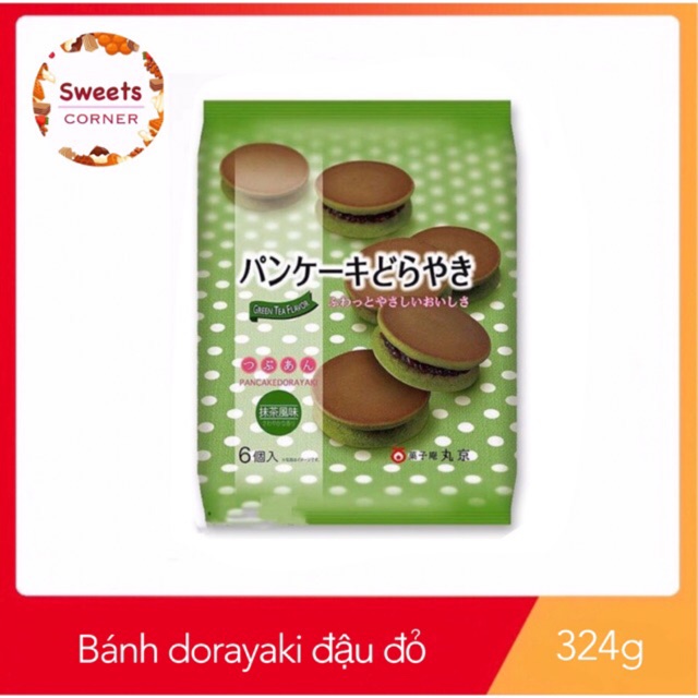 Bánh Dorayaki nhân đậu đỏ 310g - Truyền thống đậu đỏ