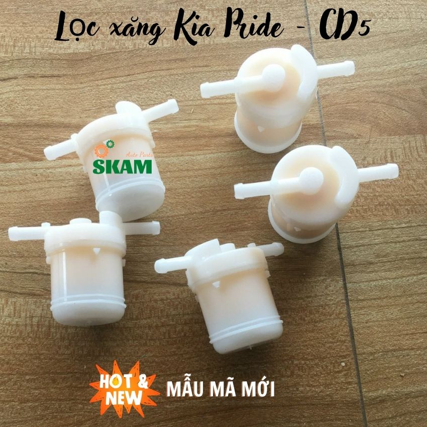 Lọc xăng/ nhiên liệu kia pride/ cd5, msp: kky0113470a- skam autoparts