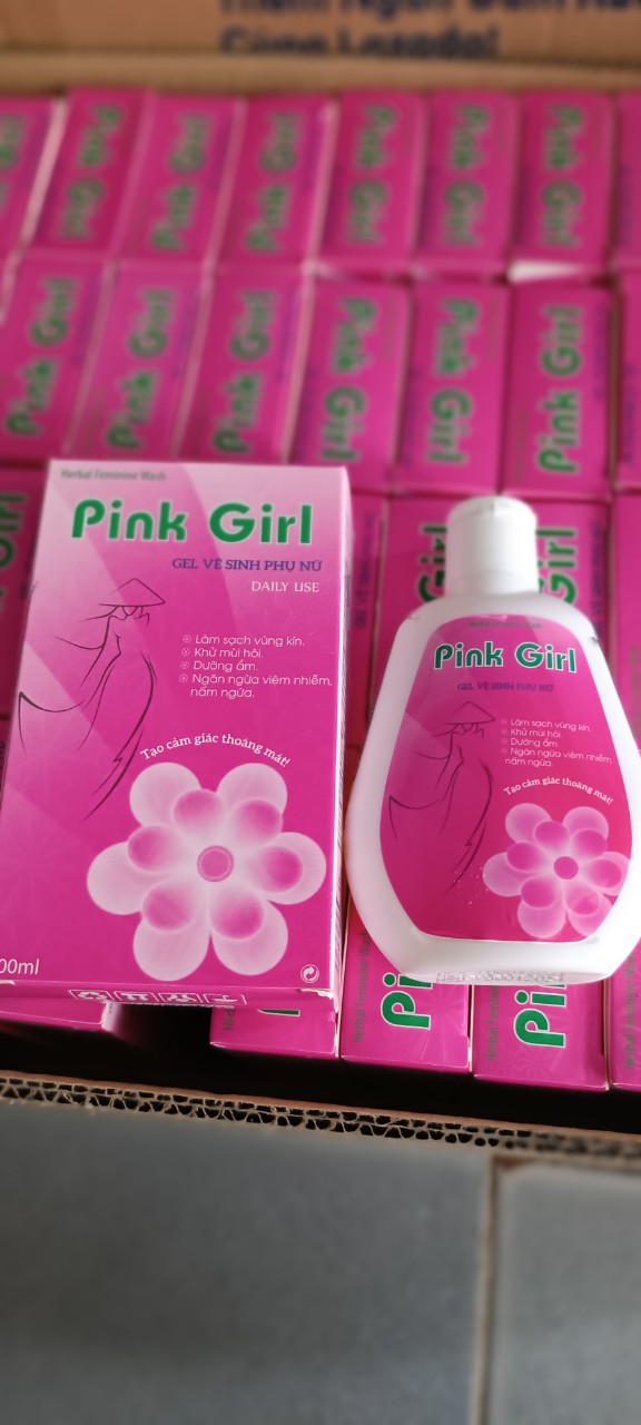Dung dịch vệ sinh phụ nữ Pink Girl 100ml date moi